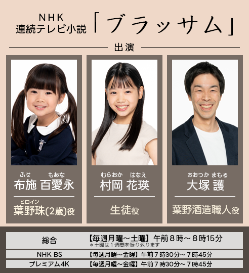 NHK連続テレビ小説「ブラッサム」